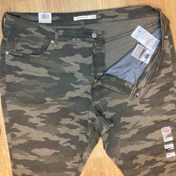 Levi's 311 Shaping Skinny Camo Mid Rise Tummy Slimming Jeans - Picture 7 of 9